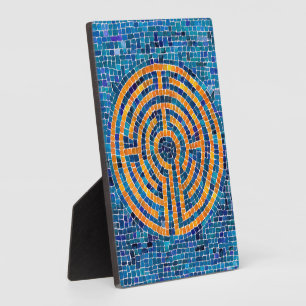 LABYRINTH IV 5x7 Tafel mit Staffelei Fotoplatte