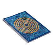 LABYRINTH IV 6.5x8.75 Spiral-Notebook Notizblock (Rechte Seite)