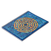LABYRINTH IV 6.5x8.75 Spiral-Notebook Notizblock (Linke Seite)