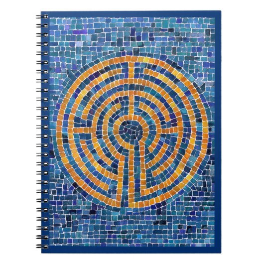 LABYRINTH IV 6.5x8.75 Spiral-Notebook Notizblock (Vorderseite)