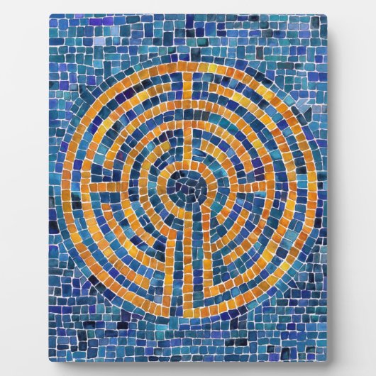 LABYRINTH IV 8x10 Plaque mit Easel Fotoplatte (Vorderseite)