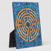LABYRINTH IV 8x10 Plaque mit Easel Fotoplatte (Seite)