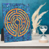 LABYRINTH IV 8x10 Plaque mit Easel Fotoplatte (Seite)