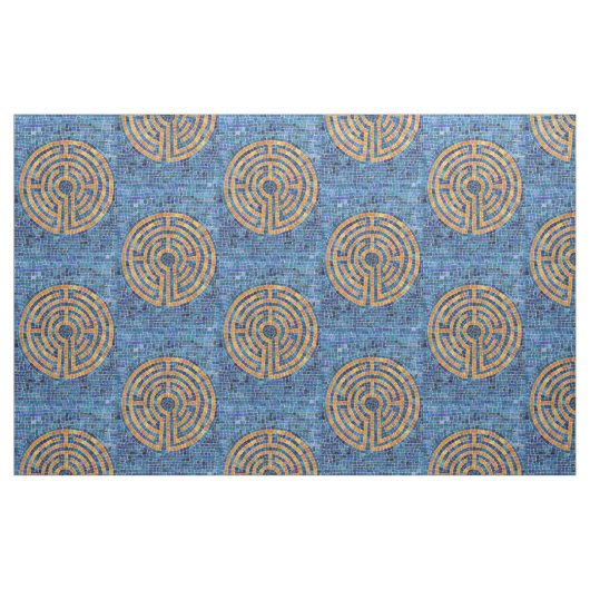 LABYRINTH IV Fabric Stoff (Fat Quarter (45,7 x 55,9 cm))