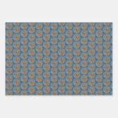 LABYRINTH IV Flachpapier Geschenkpapier Set (Vorderseite 3)