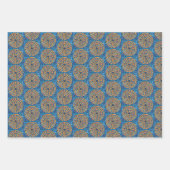 LABYRINTH IV Flachpapier Geschenkpapier Set (Vorderseite 2)