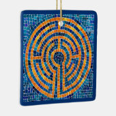 LABYRINTH IV Keramik Keramikornament (Rechts)