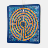 LABYRINTH IV Keramik Keramikornament (Links)