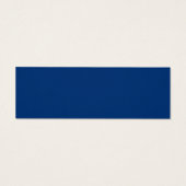 LABYRINTH IV Mini Business Card - Blue (Rückseite)