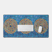 LABYRINTH IV Office Studio Desk Mat Schreibtischunterlage (Tastatur & Maus)