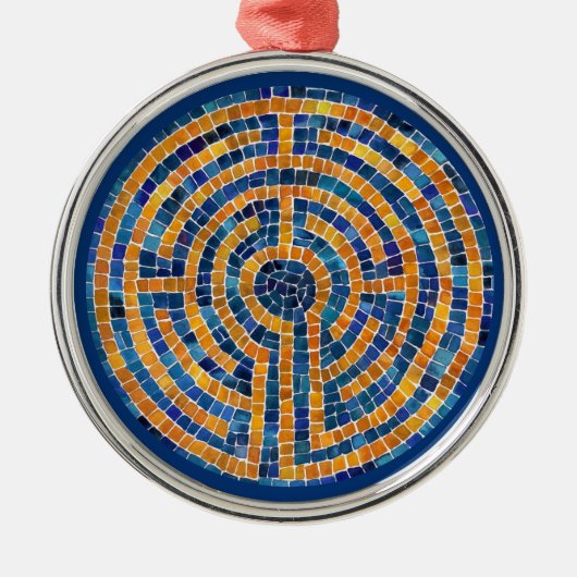 LABYRINTH IV Premium Runde Ornamente (Vorne)