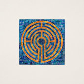 LABYRINTH IV Square Business Card (Vorderseite)