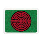 LABYRINTH IX 3x4 Flexible Magnet (Horizontal)