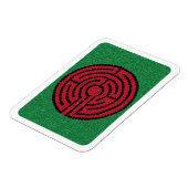 LABYRINTH IX 3x4 Flexible Magnet (Linke Seite)