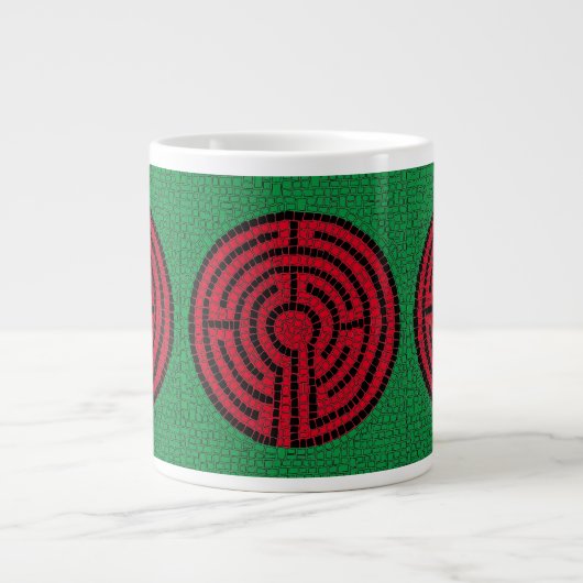 LABYRINTH IX Big Tasse (Vorderseite)