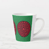 LABYRINTH IX Latte Tasse (Rechts)