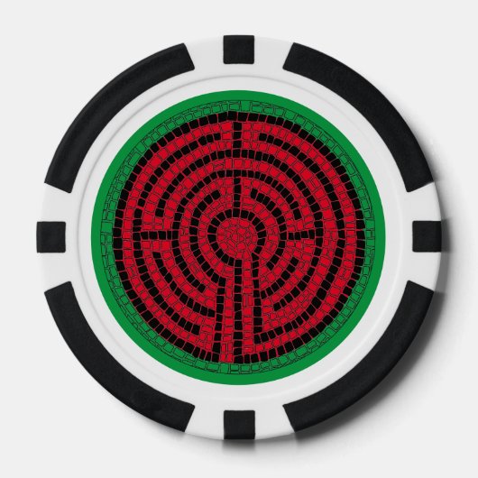 LABYRINTH IX Poker Chips (Vorderseite)