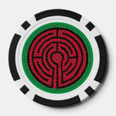 LABYRINTH IX Poker Chips (Rückseite)
