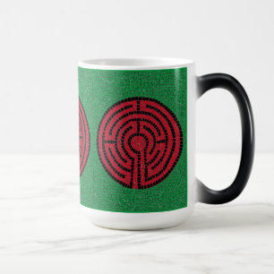 LABYRINTH IX Tall Magic Morphing Tasse