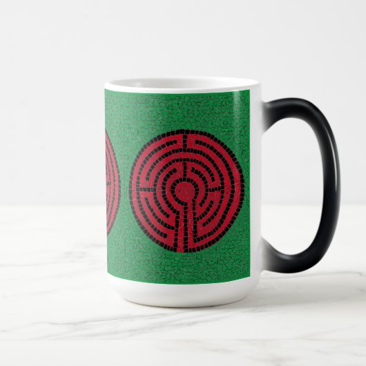 LABYRINTH IX Tall Magic Morphing Tasse (Rechts)
