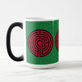 LABYRINTH IX Tall Magic Morphing Tasse (Links)