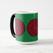 LABYRINTH IX Tall Magic Morphing Tasse (Vorderseite Links)