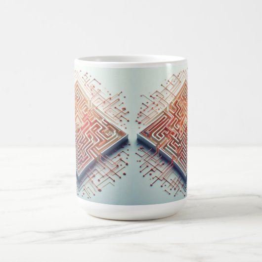 Labyrinth Kaffeetasse (Mittel)