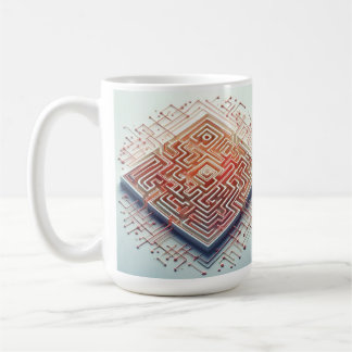 Labyrinth Kaffeetasse