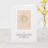 Labyrinth-Karte Karte (Gelbe Blume)