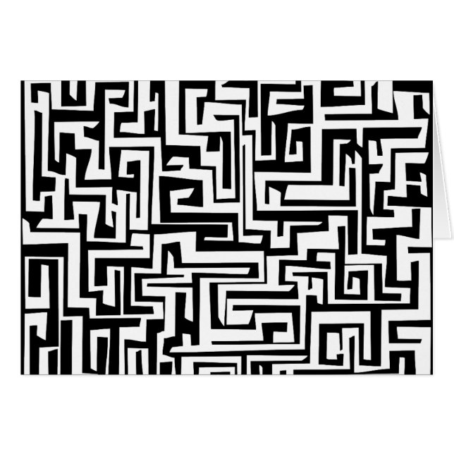 Labyrinth, Labyrinthentwurf (Vorderseite (Horizontal))