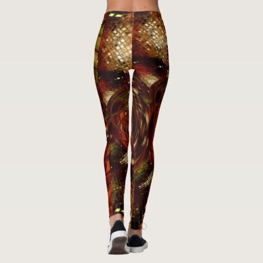 "Labyrinth" Leggings (Rückseite)