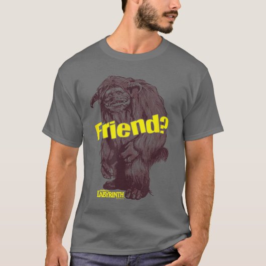 Labyrinth Ludo Freund Freund T-Shirt (Vorderseite)
