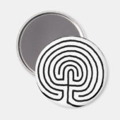 Labyrinth Magnet (Vorderseite/Rückseite)