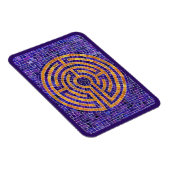 LABYRINTH MOSAIC 3x4 Flexible Magnet - Lila (Rechte Seite)