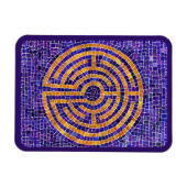 LABYRINTH MOSAIC 3x4 Flexible Magnet - Lila (Horizontal)