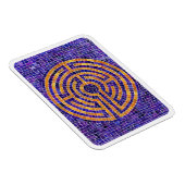 LABYRINTH MOSAIC 3x4 Flexible Magnet - Weiß (Rechte Seite)