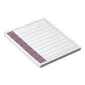 LABYRINTH MOSAIC 5.5x6 Notepad + Linien Notizblock (angewinkelt)