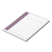 LABYRINTH MOSAIC 5.5x6 Notepad + Linien Notizblock (Rotiert)