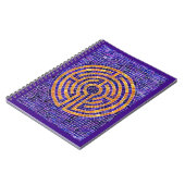 LABYRINTH MOSAIC 6.5x8.75 Spiral-Notebook Notizblock (Linke Seite)