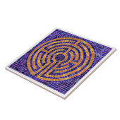 LABYRINTH MOSAIC 6x6 Keramik Tile - Weiß Fliese (Seite)