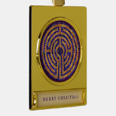 LABYRINTH MOSAIC Banner Ornament (Rechts)