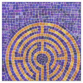 LABYRINTH MOSAIC Fabric Stoff (Nahaufnahme)