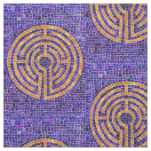 LABYRINTH MOSAIC Fabric Stoff (Muster)