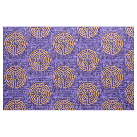 LABYRINTH MOSAIC Fabric Stoff (Fat Quarter (45,7 x 55,9 cm))