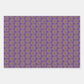 LABYRINTH MOSAIC Flachfolienpapier Geschenkpapier Set (Vorderseite 3)