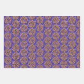 LABYRINTH MOSAIC Flachfolienpapier Geschenkpapier Set (Vorderseite 2)