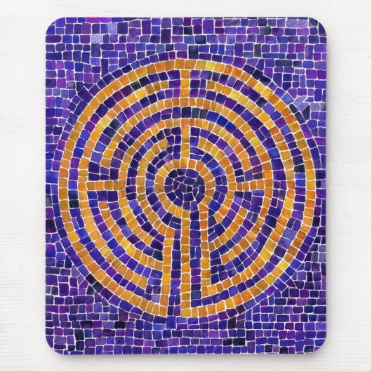LABYRINTH MOSAIC Mousepad (Vorne)