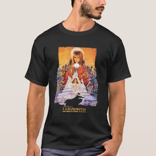 Labyrinth Movie Poster T-Shirt (Vorderseite)