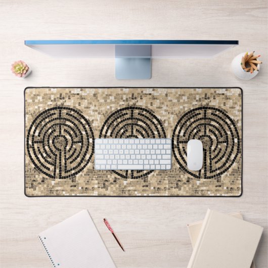 LABYRINTH / Office Studio Desk Mat Schreibtischunterlage (Büro 1)
