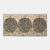 LABYRINTH / Office Studio Desk Mat Schreibtischunterlage (Vorderseite)